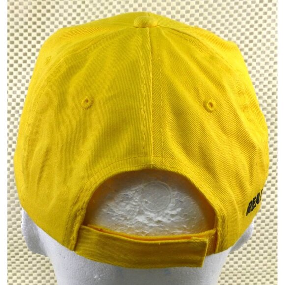 Al Capone Cigars "My Way" Yellow Baseball Cap Real Not Perfect Design - Picture 3 of 6